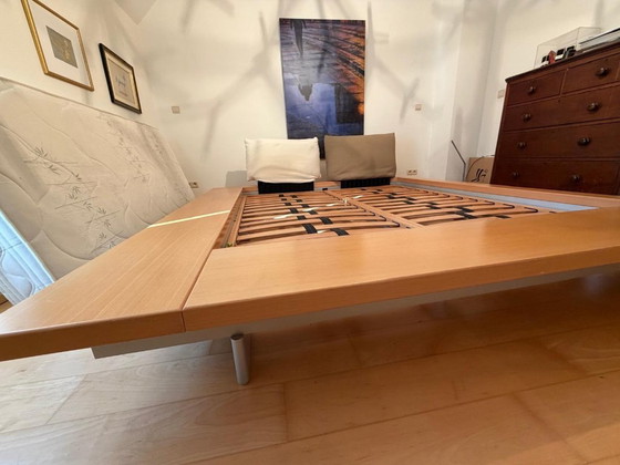 Image 1 of Design Ligne roset Peter Maly double bed with lattoflex