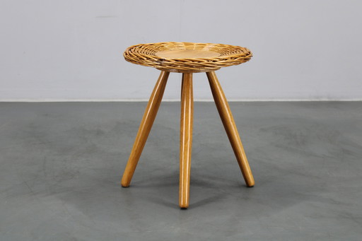 1970s Jan Kalous Wooden Stool for ULUV, Czechoslovakia 
