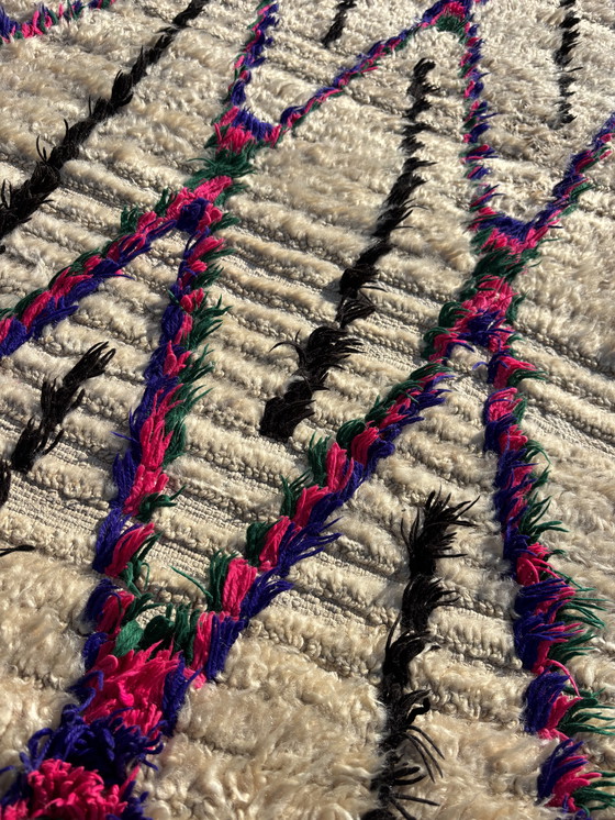 Image 1 of Tapis berbère marocain vintage en laine