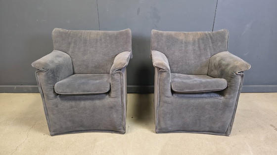 Image 1 of Lauriana fauteuils van Afra en Tobia Scarpa voor B&B Italia, jaren 70.