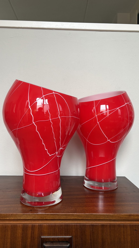 Image 1 of Space age Vase - Unique pair 