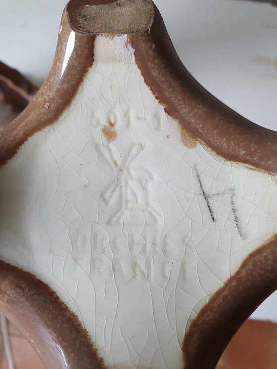 Image 1 of Moulin des Loups Orchies vases model 501-1 ca. 1925 – 30 cm"
