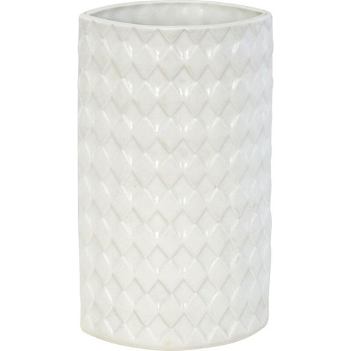 Vase scandinave vintage en céramique arlequin par Kaarina, 1958