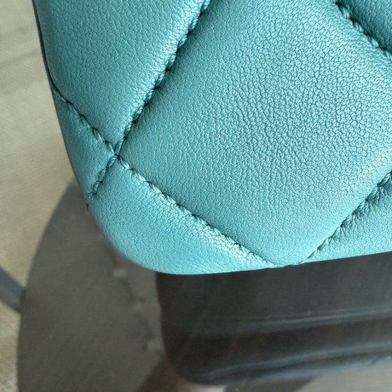 Image 1 of Chanel Trendy CC Small - Gewatteerd lamsleer, groen, goudkleurige hardware, serie 26