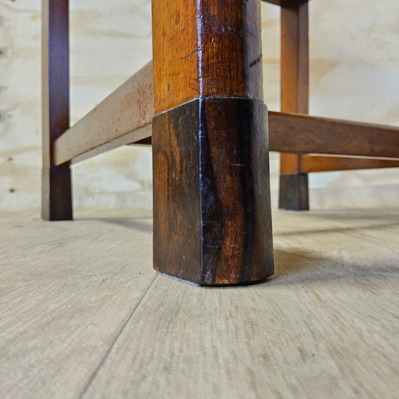 Image 1 of Art Deco Stoel (Haagse School) Van Pander & Zonen Coromandel (Hendrik Wouda) / Amsterdamse School