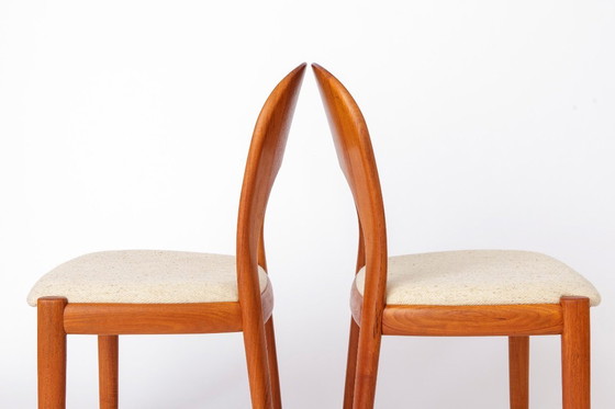 Image 1 of Niels Koefoed Morten Dining Chairs, Set of 4, Teak, 1970s Danish Mid Century Modern