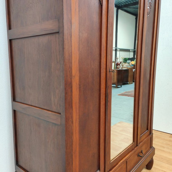 Image 1 of Vintage kledingkast garderobekast kleerkast demontabel.