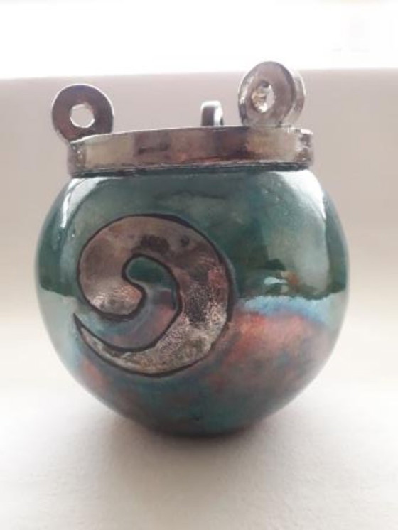 Image 1 of Sehr schöner Keramiktopf von Federico Becchitti. 🪴