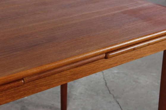 Tavolo da pranzo vintage in teak 4-6 pers. Danish design tavolo da cucina anni '60 – Tavoli da pranzo, Legno (photo 9 of 18)