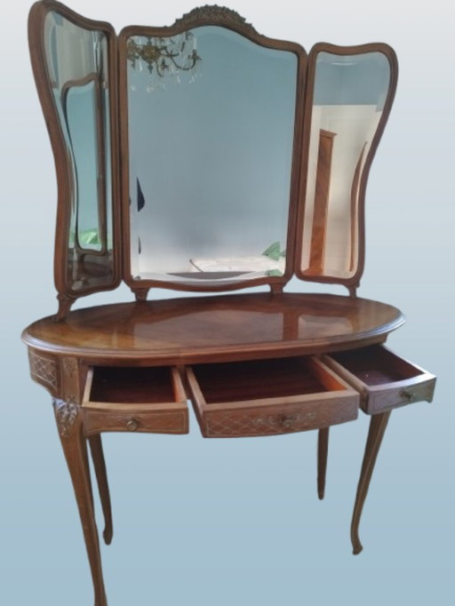 Tocador con espejo años 50