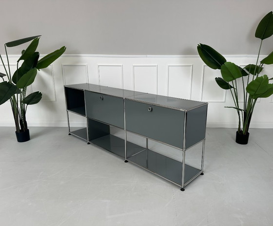 Image 1 of USM Haller Designer Plank Grijs Zijpaneel
