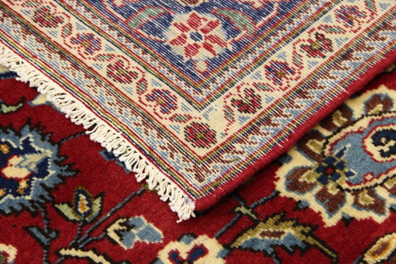Image 1 of Tappeto persiano originale Keshan, Kashan Rosso 363 x 255 cm Ottime condizioni Classico Antico