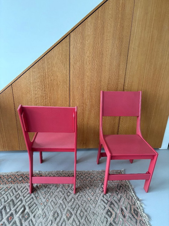 Image 1 of Loll Designs Set di sedie da cricket – Design Tuinstoelen – Rood