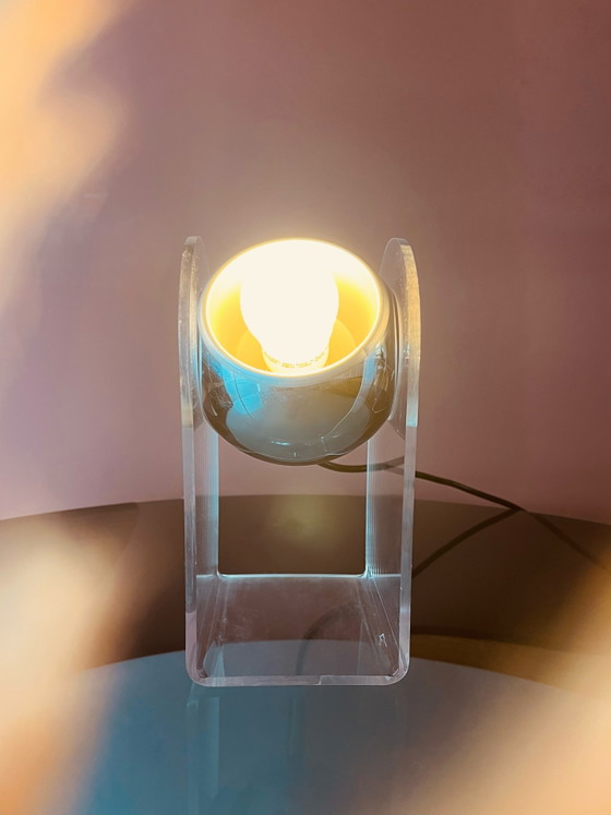 Image 1 of Italian Sensorette 70s table lamp