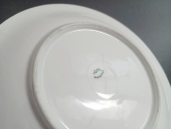 Image 1 of Piatto in porcellana secessionista Therese Trethan/schule Koloman Moser Vienna 1902