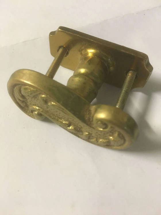 Messing Fenstergriff – Dekorative Objekte, Brass, Vintage (photo 4 of 10)