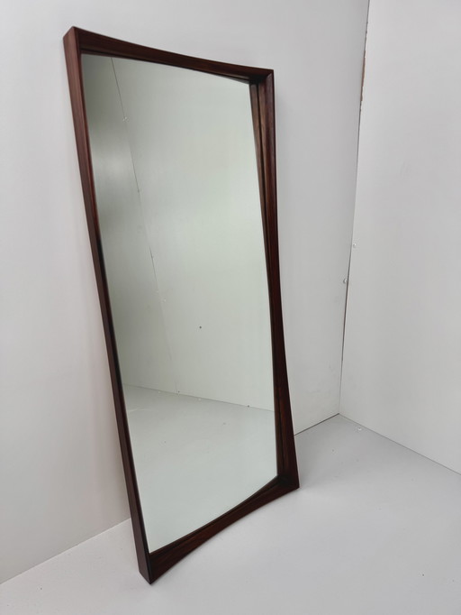 Danish Rosewood Wall Mirror