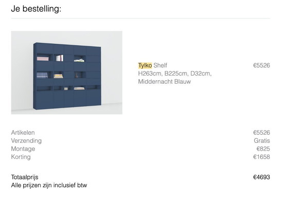 Image 1 of Large Tylko Design Cabinet 225cm – New price €4,700