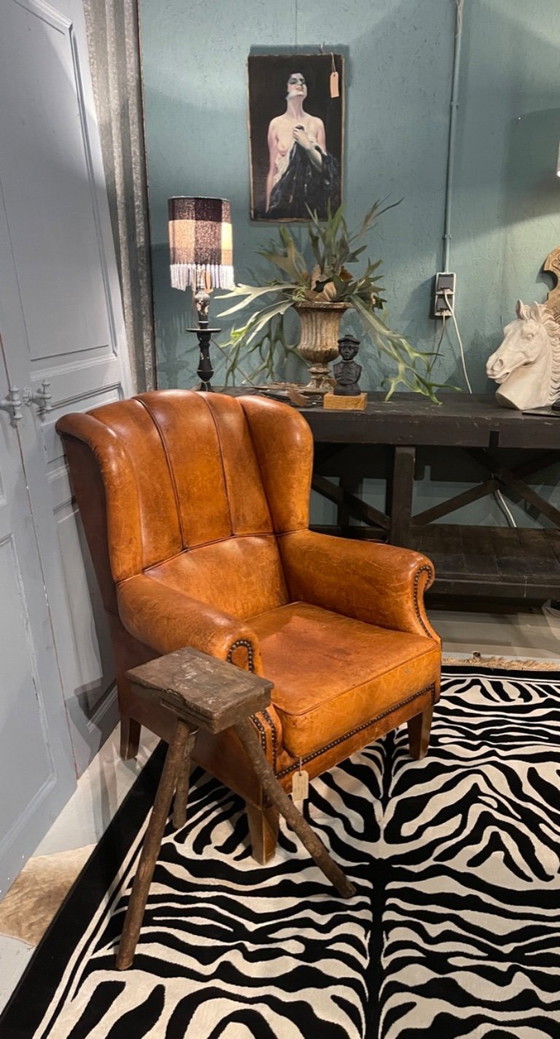 Image 1 of Magnifique fauteuil vintage usé