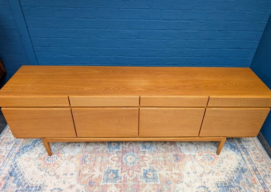 Image 1 of Vintage XXL Lowboard, Ib Kofod Larsen For Faarup Møbelfabrik, 1960s