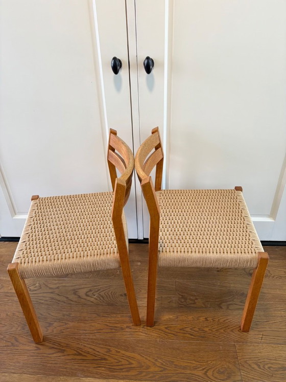 Image 1 of J.L. Møller modelo 401 – juego de 2 sillas
