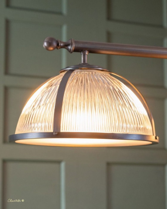 Image 1 of 3 Light Bespoke Pendant with Glass Shades