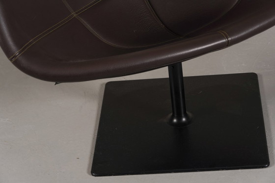 Image 1 of Fjord Lounge Chair und Pouf von Patricia Urquiola für Moroso, Italien, 2000er Jahre