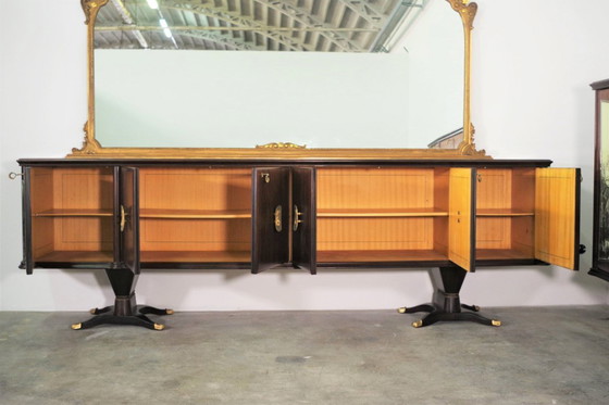 Image 1 of Exceptional Complete Vintage Dining Set - Fratelli Rigamonti Desio (Milan), 1940