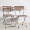 Chaises de jardin pliantes antiques (c.1920). Lot de 2 pièces #2 – Iron, Rustic (photo 9 of 39)