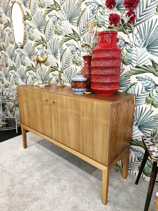 Vintage Sideboard/Schallplattenkoffer Blonde 70S