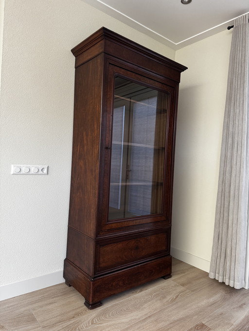 Vetrina antica in legno