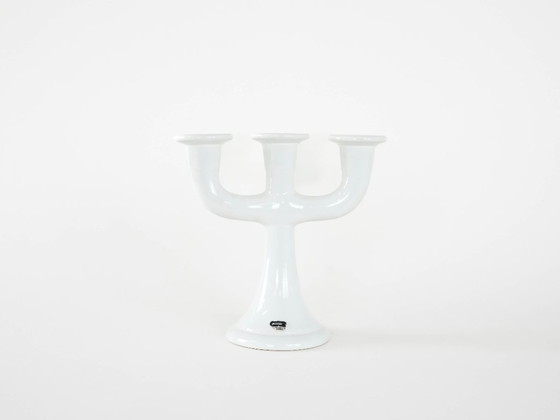 Image 1 of Ceramic Candle Holder, Swedish Design, 1970s, Manufacturer: Guldkroken Hjo