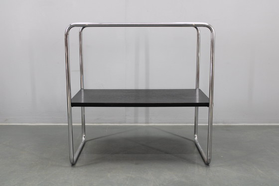 Image 1 of 1930s Marcel Breuer Bauhaus Tubular Console Table , Model B12, Czechoslovakia