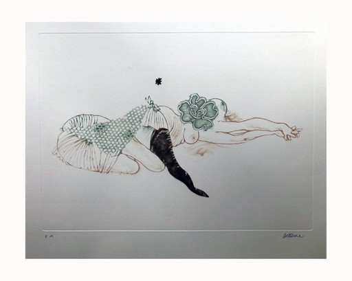 Gravure Originale • Œillades Ciselées 13 • Hans Bellmer • 1972