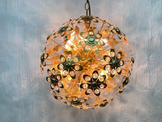 Image 1 of Hollywood Regency Sputnik Kronleuchter Pusteblume 60er 70er Jahre Design