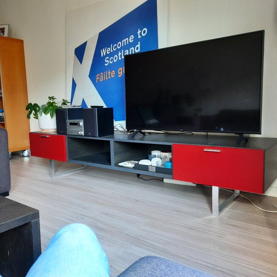 Lang TV Meubel Van Lentini Italy – tv-meubelen, Wood (photo 6 of 7)