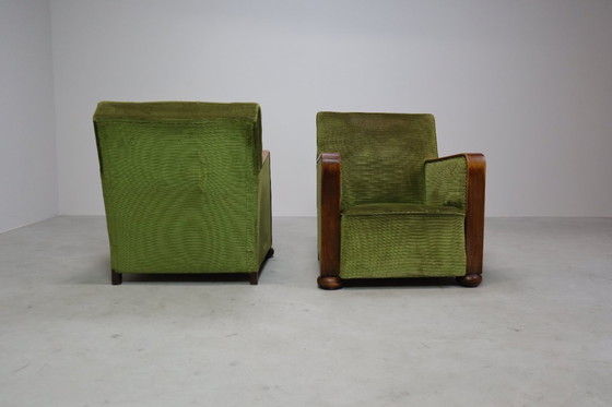 Image 1 of Paar Art-Déco-Clubsessel, um 1930