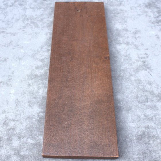 Image 1 of Antique Large french speculatus mould young lady in carved wood from Europe speculoos, biscoff, gift for her him country kitchen