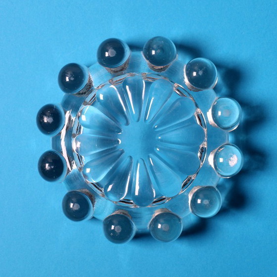 Image 1 of Vintage Boopie bubbelglazen asbak / Rookaccessoire uit het midden van de 20e eeuw / Italië / jaren 1950