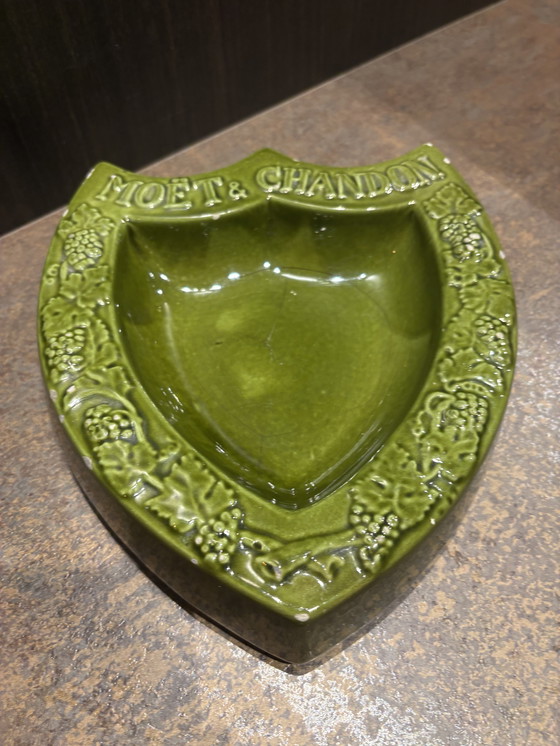 Image 1 of Vintage ceramic Moët & Chandon ashtray