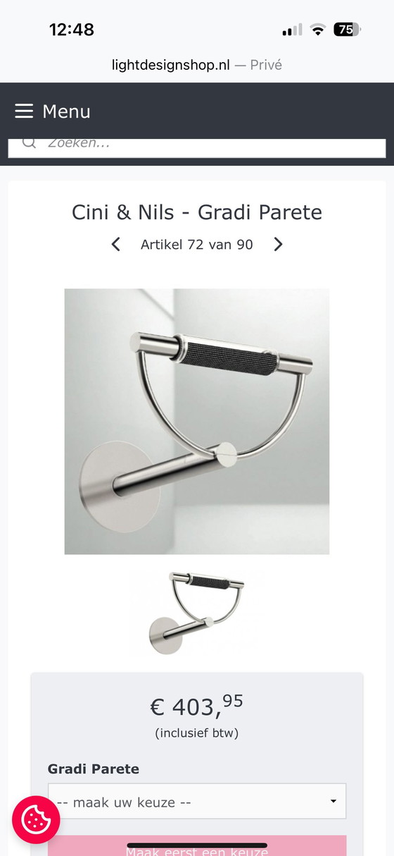 Image 1 of 2 bacchette Cini & Nils - plafondlampen