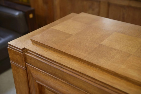 Credenza Art Déco in rovere degli anni '40. – Armadi contenitori, Legno, Art Deco (photo 8 of 14)