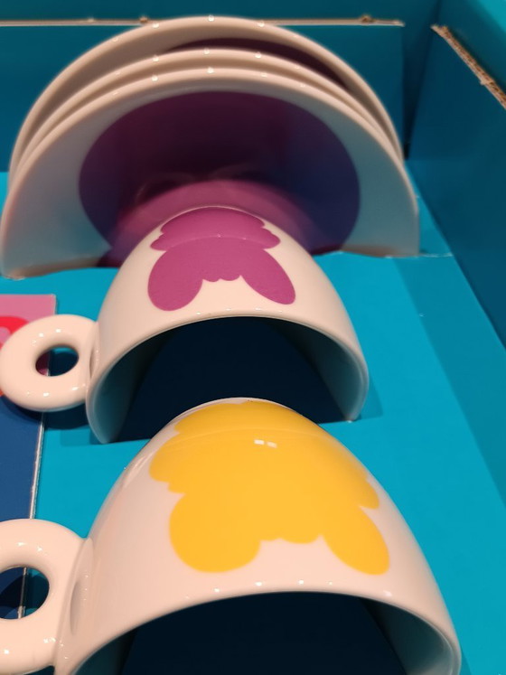 Image 1 of Illy 6 cups Jeff Koons