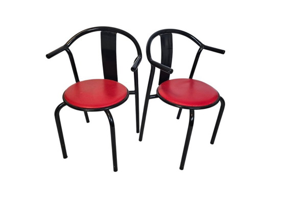 Image 1 of Ikea - Maxmo - (2) Sillas de comedor - Postmoderno - Italia - Años 80