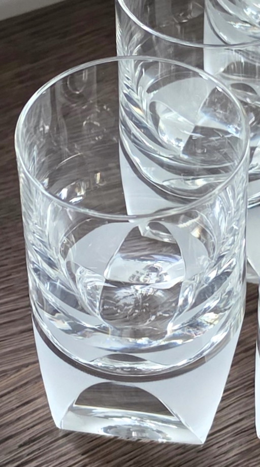 Set mit 27 Rosenthal Studio-Line „Skal“-Gläsern von Bjørn Wiinblad – glazen karaffen, Crystal