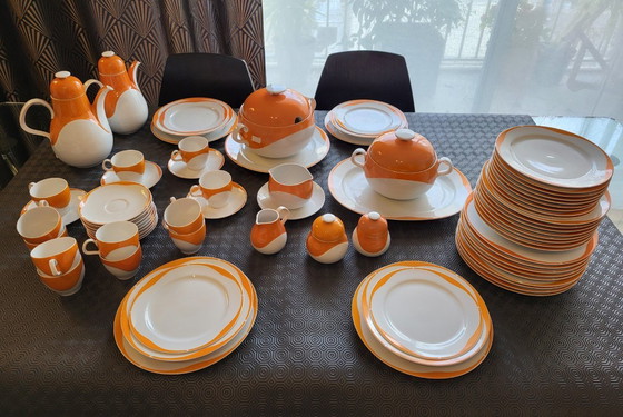 Image 1 of Servizio Heinrich Bavaria Età Spaziale Germania 1970 Set 73