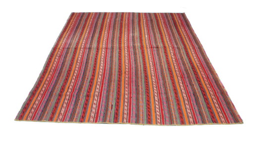 Tissage à la main Jajim Kilim Fars 227x185