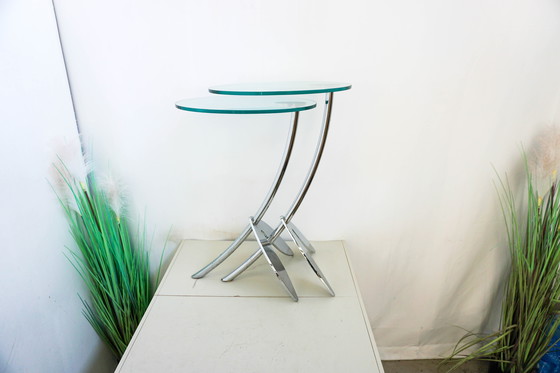 Image 1 of 2 mesas auxiliares Metaform Papillon