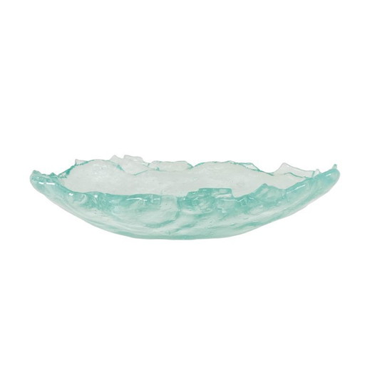 Glasplatte, dänisches Design, 1970er Jahre, hergestellt in Dänemark