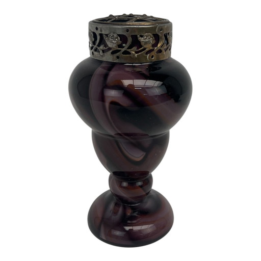 Retro Murano vase set from the 1950s